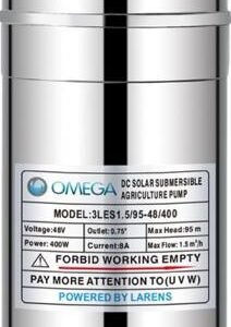 Omega DC Solar Submersible Agriculture Pump (400W, 48V)