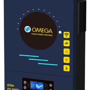 Omega Inverters – Powered by Voltronic Excellence PV 8000 Hybrid Solar Inverter