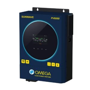 Omega Inverters – Powered by Voltronic Excellence PV8000 Hybrid Solar Inverter