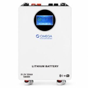 OMEGA Wall Stand Lithium Battery Pack 320Ah With 8000+Cycles